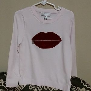 Milly Minis Zip That Lip Sweater